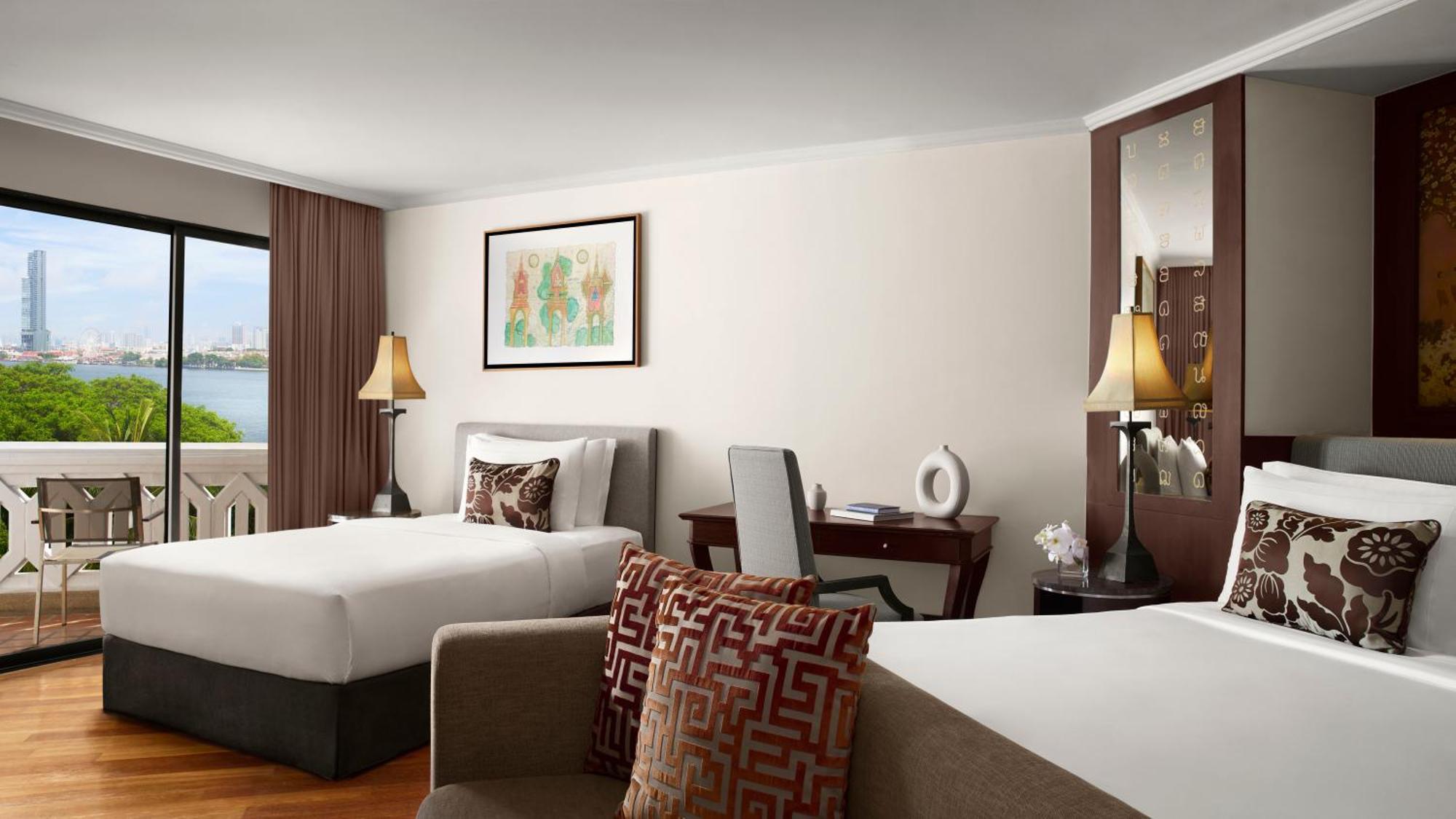 Anantara Riverside Bangkok Resort Exterior foto Deluxe Room